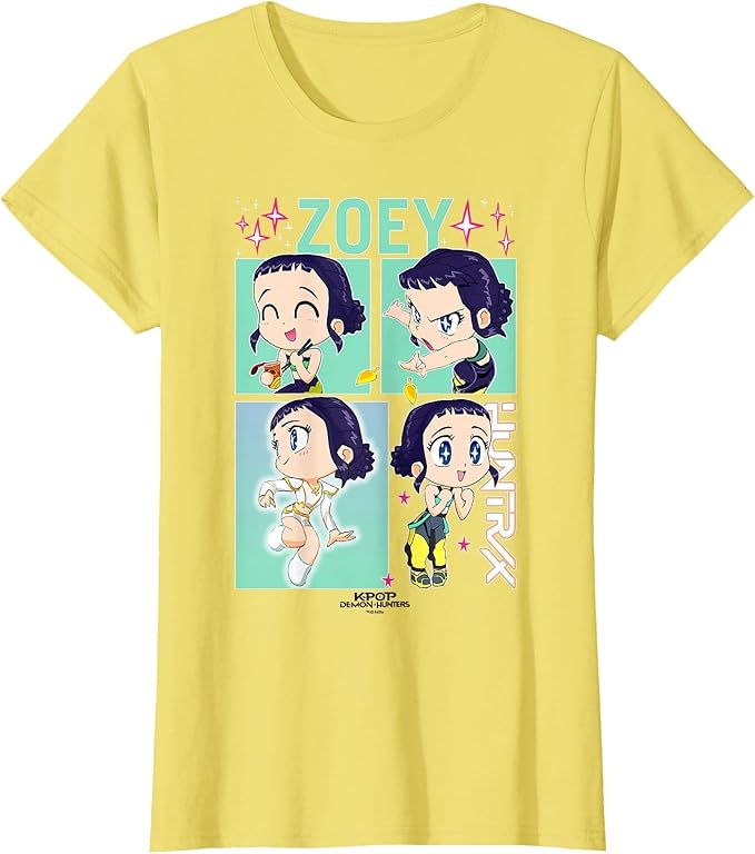 Kpop Demon Hunters Zoey Officially Licensed T-Shirt