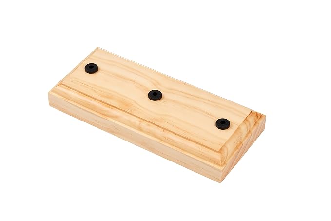 Wooden Stand for Replacement Glass Reservoir by Organic Aromas (Light Wood)