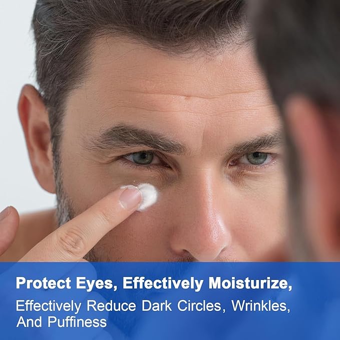 Retinol Eye Cream, Hydrating & Firming Under Eye Cream for Men, Wrinkles & Puffiness, Reduces Dark Circles, Nourishing Elastic Formula, 20g / 0.7 fl.oz