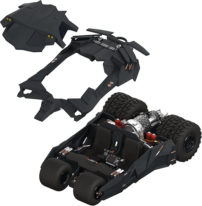 Super7 Super Cyborg Batman Batmobile Tumbler (Full Color) - 10" Batman Action Figure Vehicle - Classic Movie Collectibles and Retro Toys