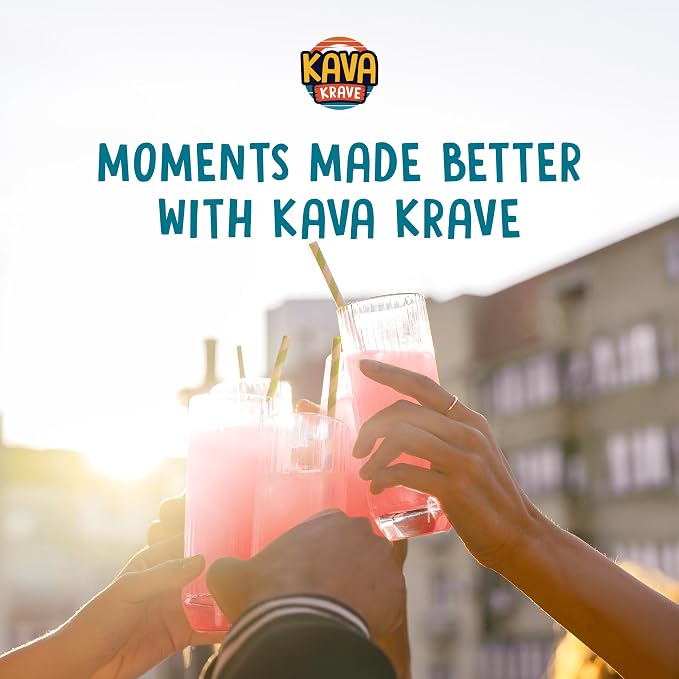 Kava Drink Sampler Mix – 3 Individual Kava Kava Extract Powder Packets – Alcohol Replacement Drink with a Buzz – Natural Energy Booster, Mood Support – Non-Alcoholic Social Beverage