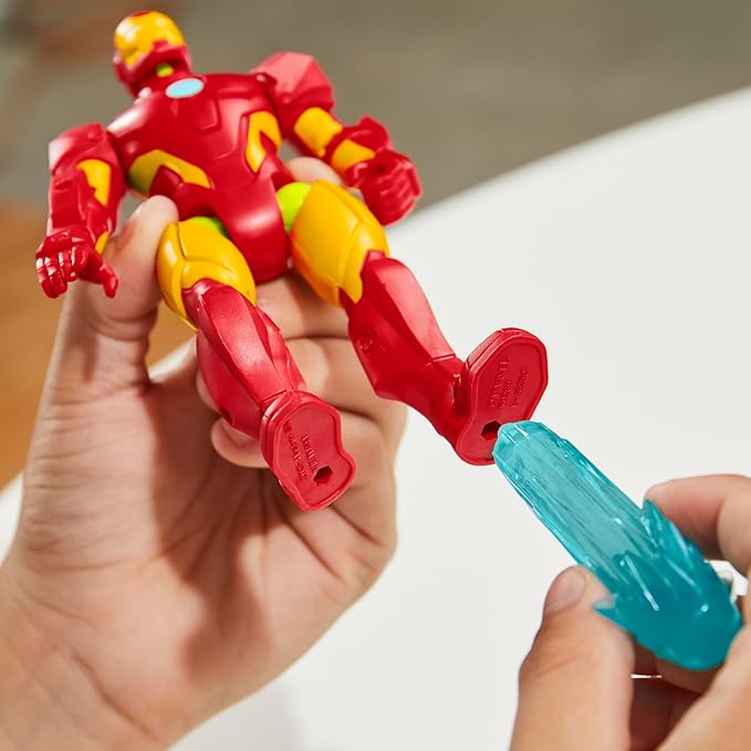 Avengers MixMashers Marvel Iron Man Custom Avengers Mix-and-Match Action Figure & Accessories, 5-Inch-Scale (12 cm) Super Hero Toys for Kids Ages 4+