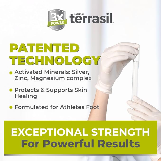 terrasil Antifungal Soap, Care & Relief of Jock Itch, Athletes Foot, Yeast Infection, Ringworm & Tinea Symptoms, Clinically Proven Clotrimazole, Natural, Dermatologist Tested (75gm)