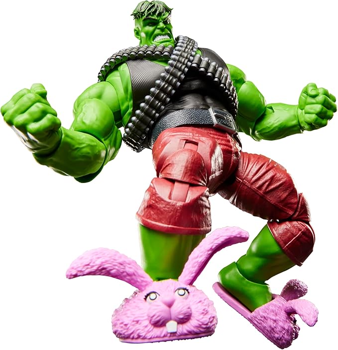Marvel Legends Series Professor Hulk, Incredible Hulk Comics Collectible 6-Inch Scale Action Figure Set