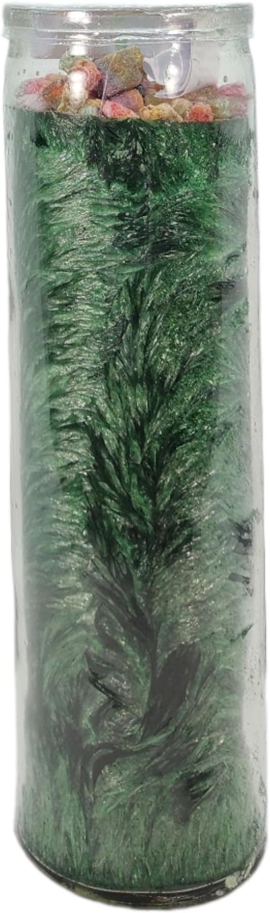 Fast Money-Palm Wax Spiritual Intention Spell Candle-[Green] | Vela CASA ESOTERICA PERFUMADA- (Dinero RAPIDO)
