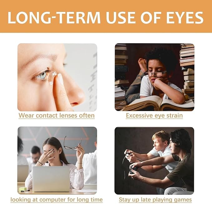 Honey Eye Care, Natural Hydration & Nourishing Formula with Bee Honey (2pcs)