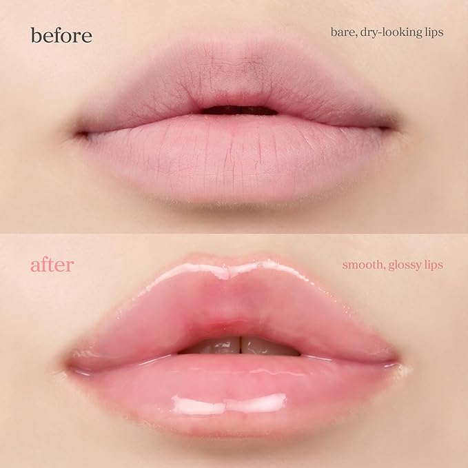 NOONI Korean Lip Oil - Applepeony | Long-Lasting, Moisturizing, Plumping, Revitalizing for Dry Lips, Waterproof, No Peel Off, Hydrating, Stocking Stuffers, Cute Stuff, 0.12 FL Oz