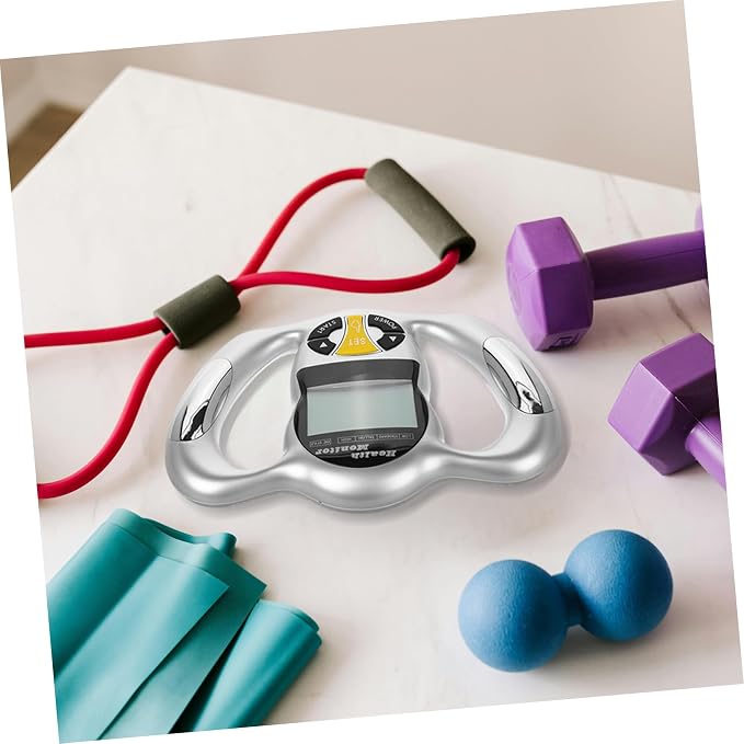Digital Fat Measurement Device with LCD Screen Portable Handheld BMI Analyzer for Precise Percentage and Index Testing User-Friendly Interface for Reliable Health Monitoring