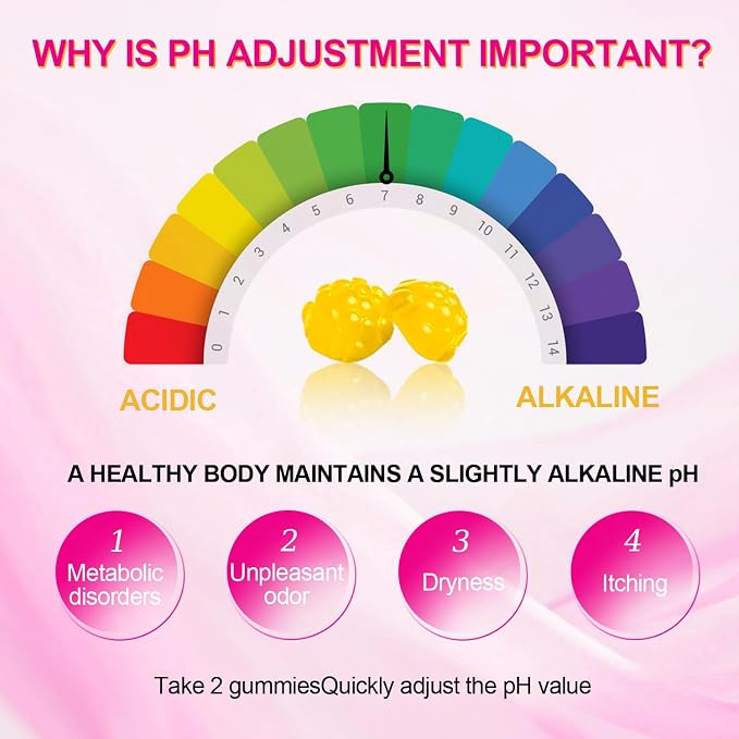 Suiyilary Feminine Probiotics Gummies for Women, PH Balance, Premium Vaginal Health, Immune Support, Vegan, Gluten-Free, Hawaiian Pineapple 60 Gummies 30 Servings
