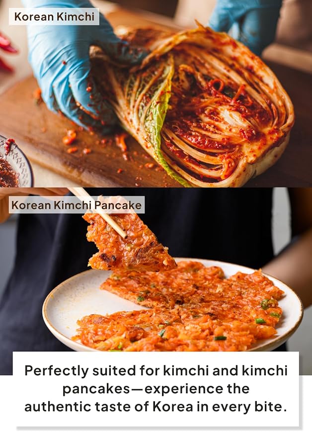 Korean Food Korean Red Chili Powder (Gochugaru), Kimchi Seasoning, Vegan, No MSG, 250g