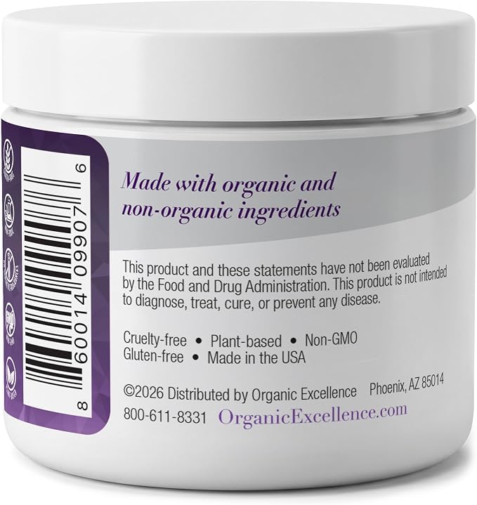 Organic Excellence Feminine Balance Wild Yam & Botanical Cream for Women – 2 fl oz