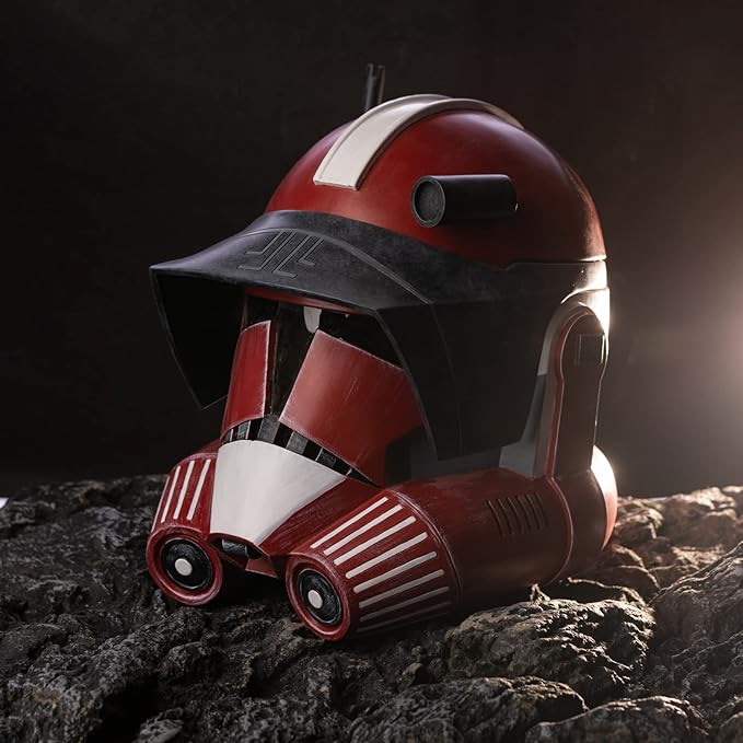 Evere SW Clone Arc Commander Helmet Cosplay Deluxe Halloween Collectible Prop