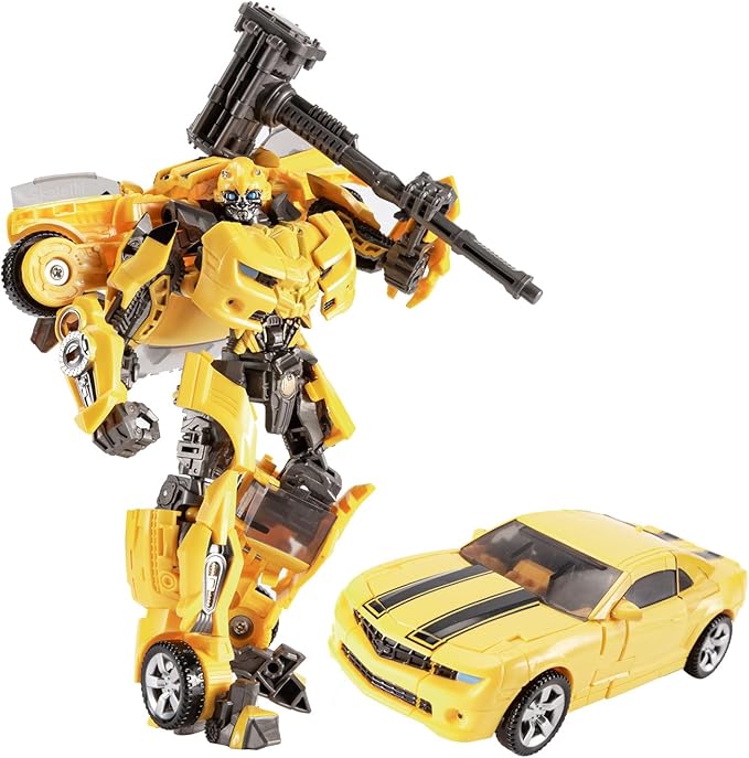 Deformation Autobots Action Figure, 8.3 inch Car Robot Anime Toy 2 Forms Alloy Robot Figure Collectible Car Model Toy for Boys and Girls
