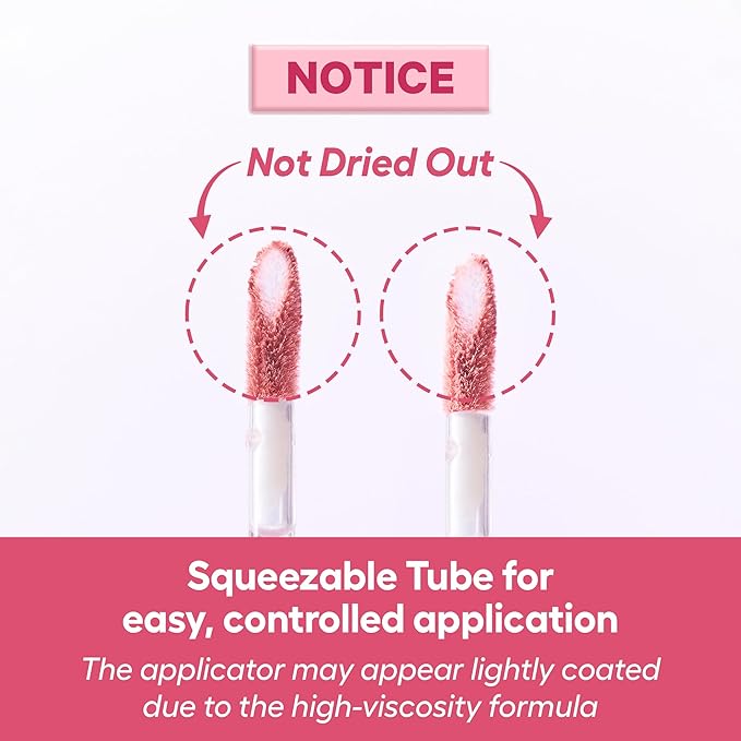 COLORGRAM NUDE BLUR TINT 15 LIGHT APRICOT | K-Beauty Makeup, Soft-Focus Matte Lip Stain, 2-in-1 Lip & Cheek