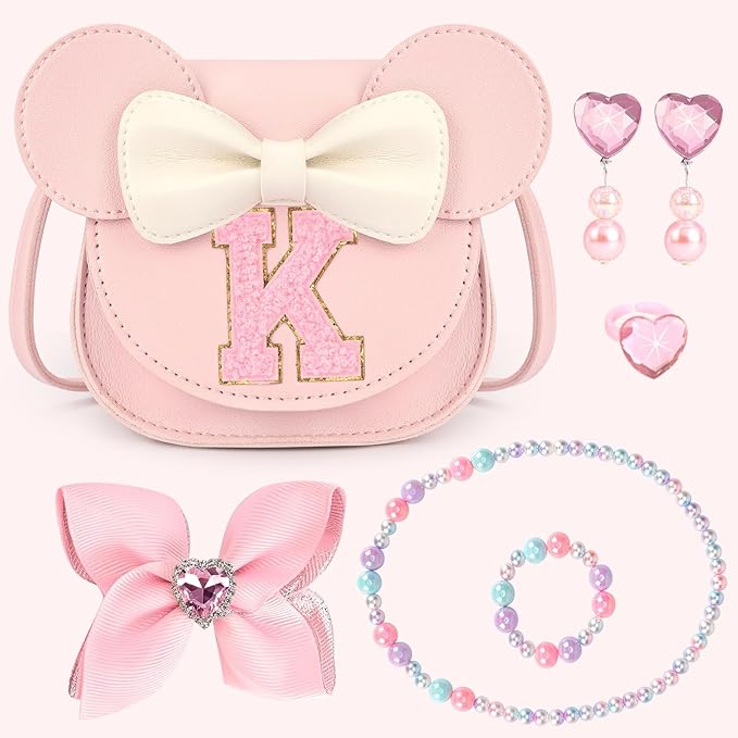mibasies Toddler Purse Gifts for Girls: 3 Year Old Girl Gifts, Mouse Toys Purse Set