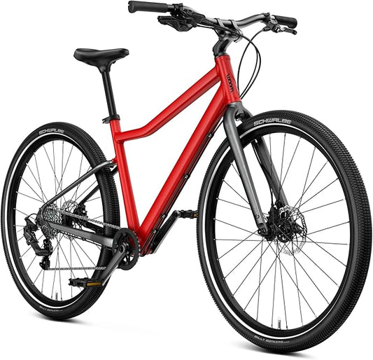 woom Explore Bicycle for Kids 6-14 Years Old, Road & Mountain Ready Bikes for Advanced Riders with Powerful Disc Brakes for Boys & Girls (20”, 24” & 26” Wheels)