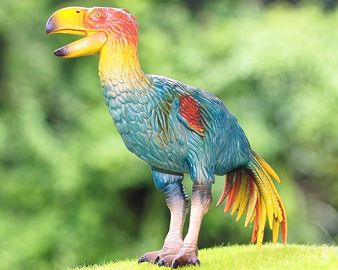 Gemini&Genius Brontornis Figurine Animal Toy, Prehistoric Bird Action Figure, Terror Bird, Collectible Brontornis Figurine Toy for Boys and Girls Gift (North American Thunderbird)