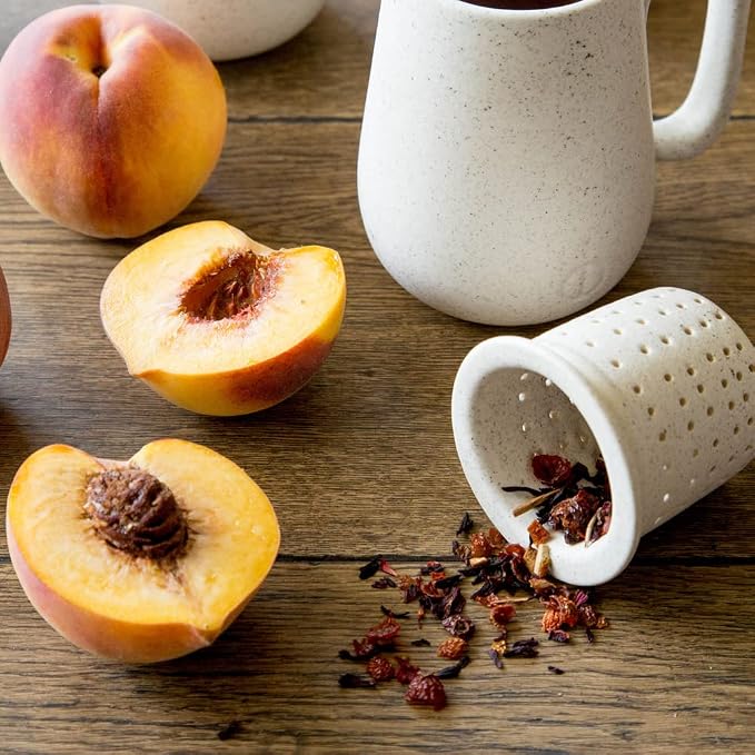 Harney & Sons Peach Fruit Tea| 16 oz Bulk Herbal Peach Fruit Tea