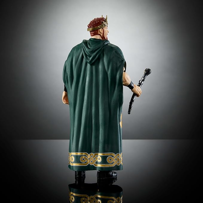 Mattel WWE Elite Action Figure & Accessories, Greatest Hits 2025, 6-inch Collectible King Sheamus with 25 Articulation Points & Swappable Hands