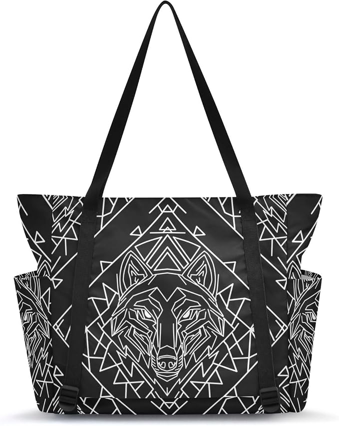 MCHIVER Yoga Bag for Women Men Large Yoga Mat Bag with Adjustable Strap Workout Bags Totes for Pilates Yoga Travel