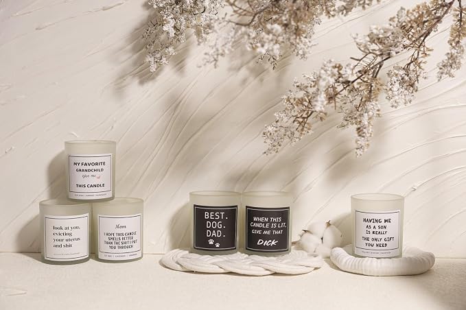 Gifts for Grandma Grandpa from Granddaughter or Grandson，Gifts for Grandma, Best grandmather Gift, Mother Day Gift, Birthday Present, Jasmine Candles
