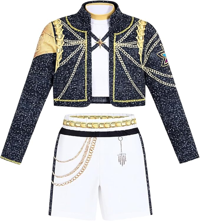 K Pop Costume Zoey Rumi Mira Outfits for Girls, Korea Idol Cosplay Cloth Birthday Gift