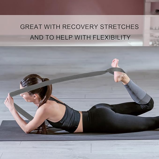 A AZURELIFE [MAT NOT Included] Yoga Mat Sling, Yoga Mat Straps for Carrying, Easy-Cinch Yoga Mat Holder Strap