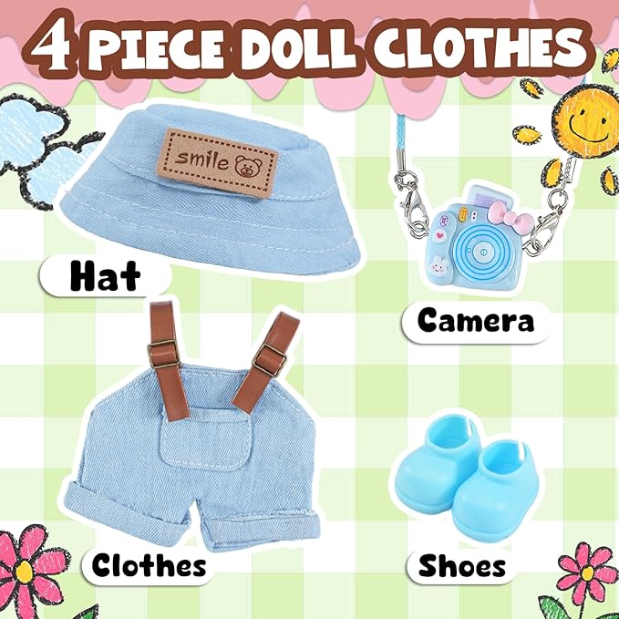 Cute Doll Clothes Outfits La Boo-Boo Women Adult Sister Friend Happy Birthday Gift 6 7 8 9 10 11 12 13 14 15 16th 18th 19th 20th 21th 30th Year Old Funny Teen Girl Trendy Gift Present Ideas