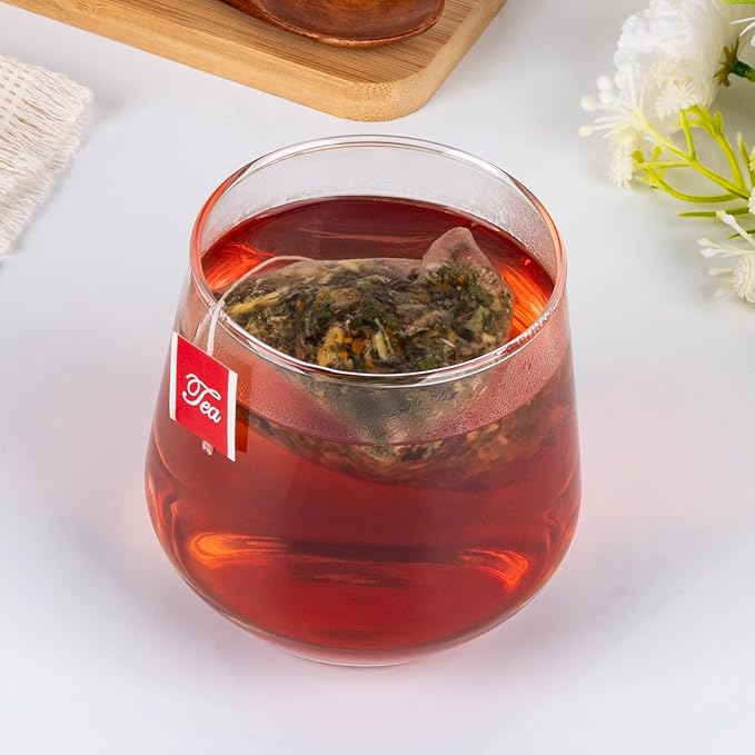 Liver Detox Tea, Liver Cleanse Detox & Repair Dandelion Milk Thistle Tea Support Kidney Health, 10 Precious Ingredients Formula Herbal Teabags for Men & Women (1 Pack/15 Bags)