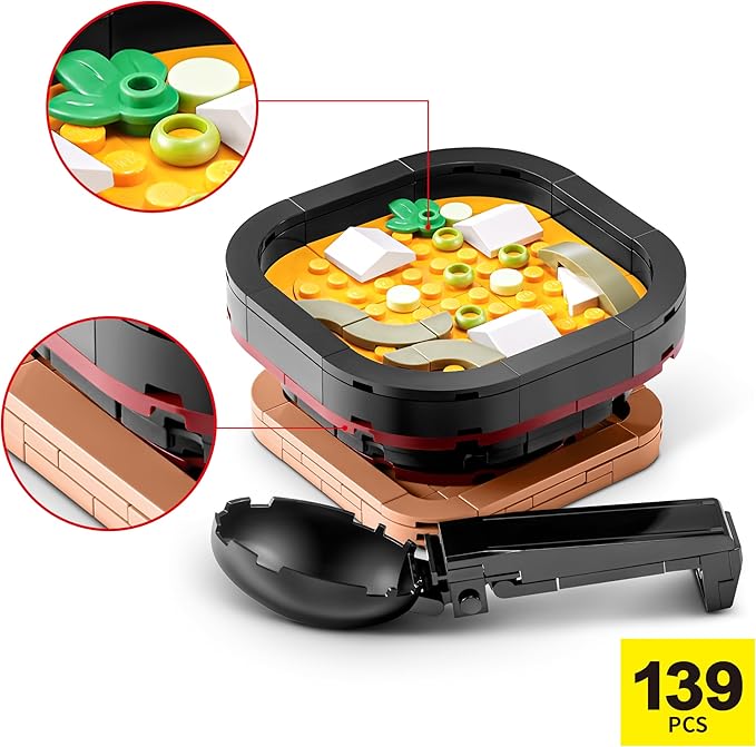 MAX Premium Sushi Building Bricks Capsule x2 Novelty Unboxing Toy Collectible Mini's by ZURU