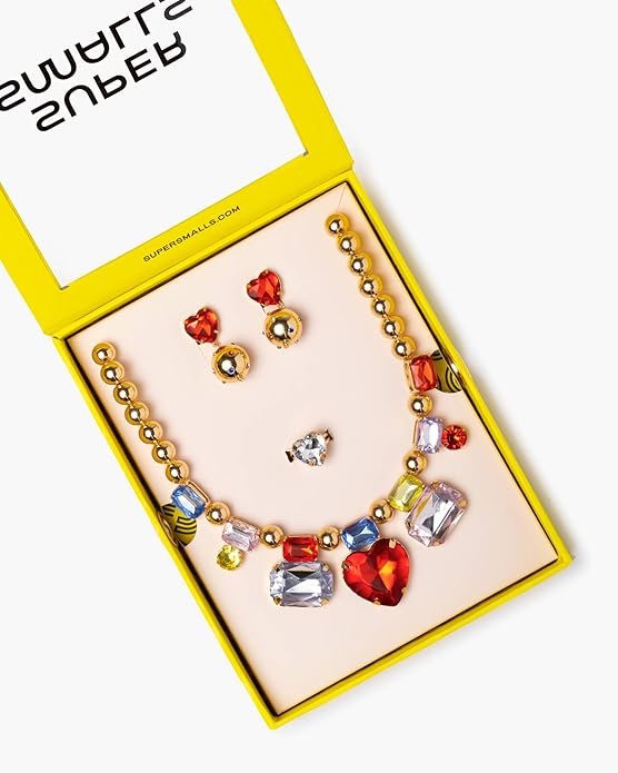 Super Smalls Mega Jewelry Set | Supersized Gemstones and Cheerful Colors | Ages 3+