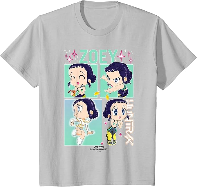 Kpop Demon Hunters Zoey Officially Licensed T-Shirt