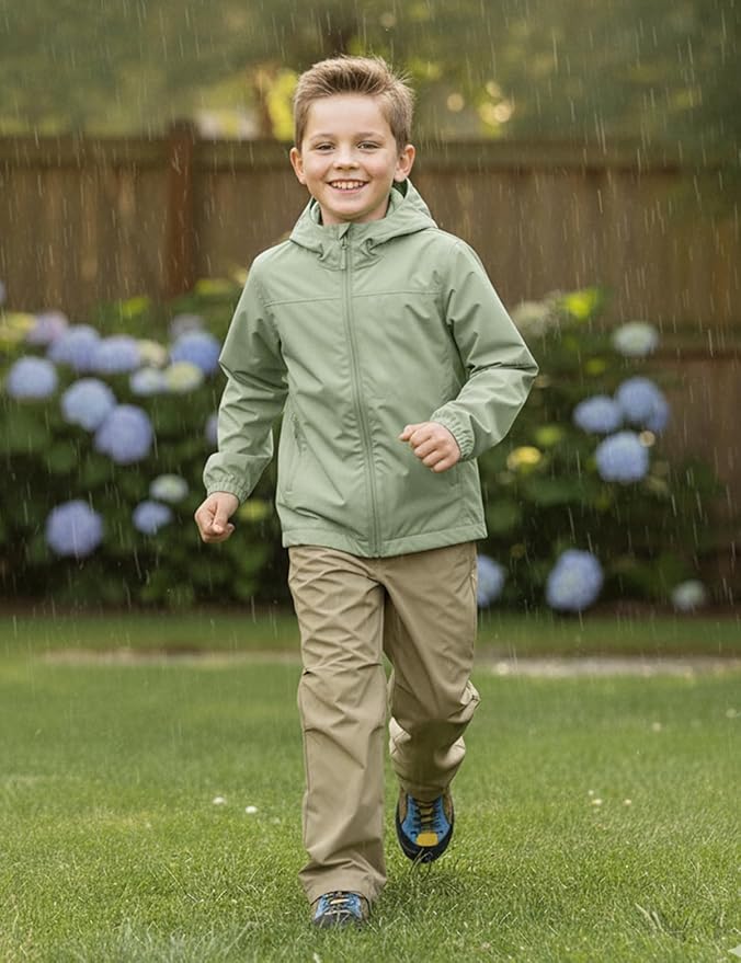 Kids Cargo Pants Waterproof Boys Hiking Outdoor Camping Pants Quick Dry UPF 50+ Toddler Youth Uniform Pants