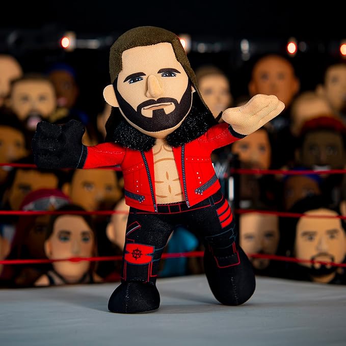 Bleacher Creatures WWE Seth Rollins 10" Plush Figure- A Wrestling Superstar for Play