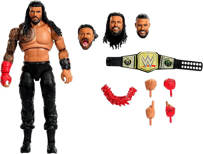 WWE Roman Reigns (Gold Belt) Best of Ultimate Edition 6 Toy Wrestling Action Figure