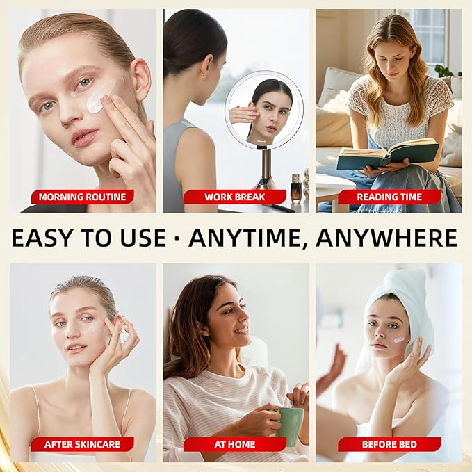 Caffeine & Retinol Under Eye Serum – Dermatologist-Tested, Fast Absorbing, Correction for Puffy Eye Bags Fine Lines Dark Circles Wrinkles While Providing Moisturizing Care