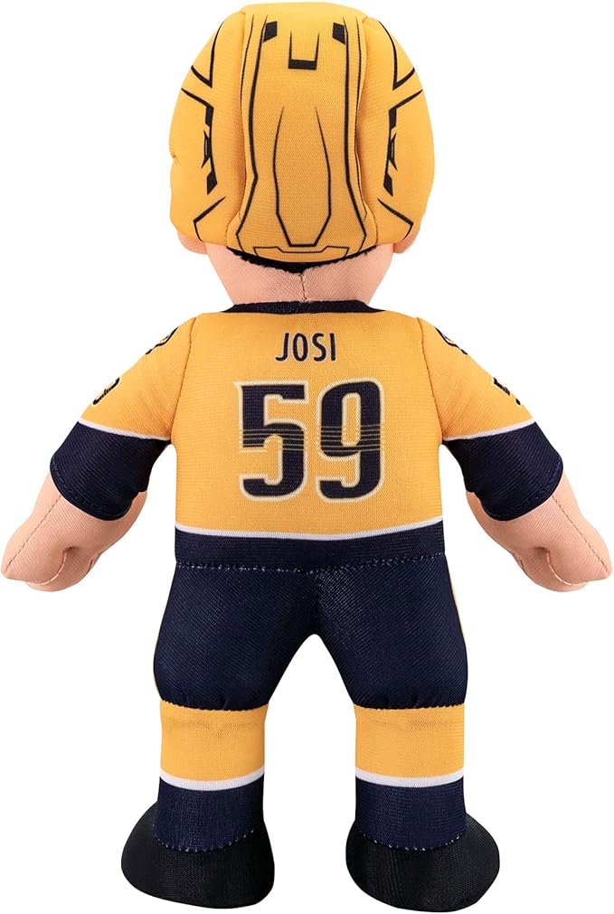 Bleacher Creatures Nashville Predators Roman Josi 10" Plush Figure- A Superstar for Play or Display