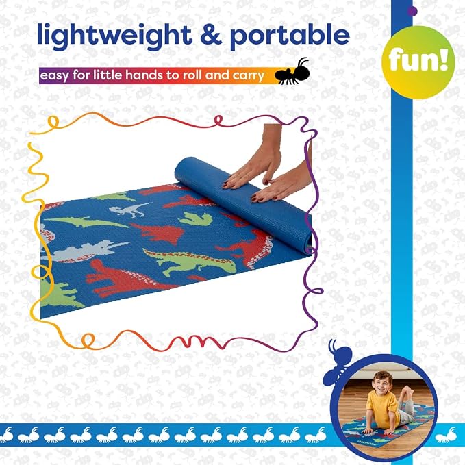 Antsy Pants Yoga Mat for Stretching and Yoga