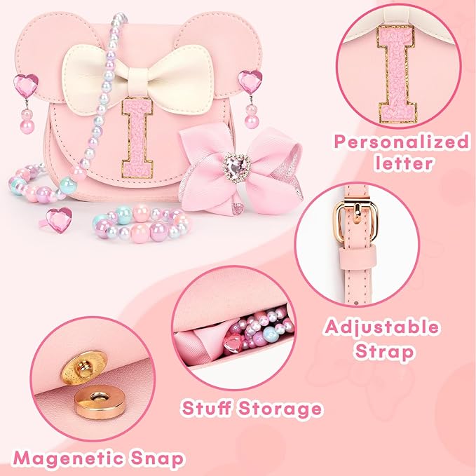 mibasies Toddler Purse Gifts for Girls: 3 Year Old Girl Gifts, Mouse Toys Purse Set
