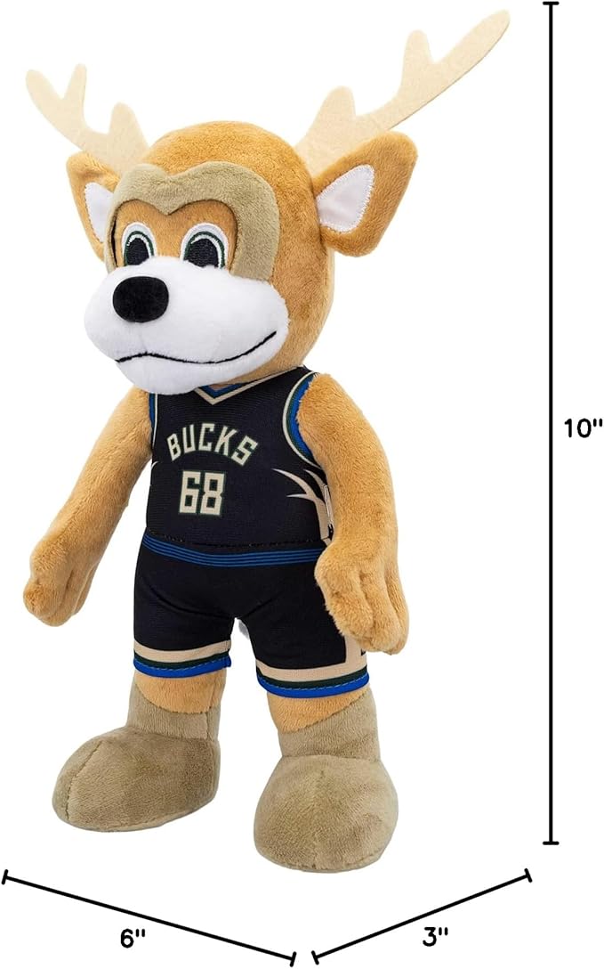 Bleacher Creatures NBA Unisex NBA 10-inch Mascot Plush Doll