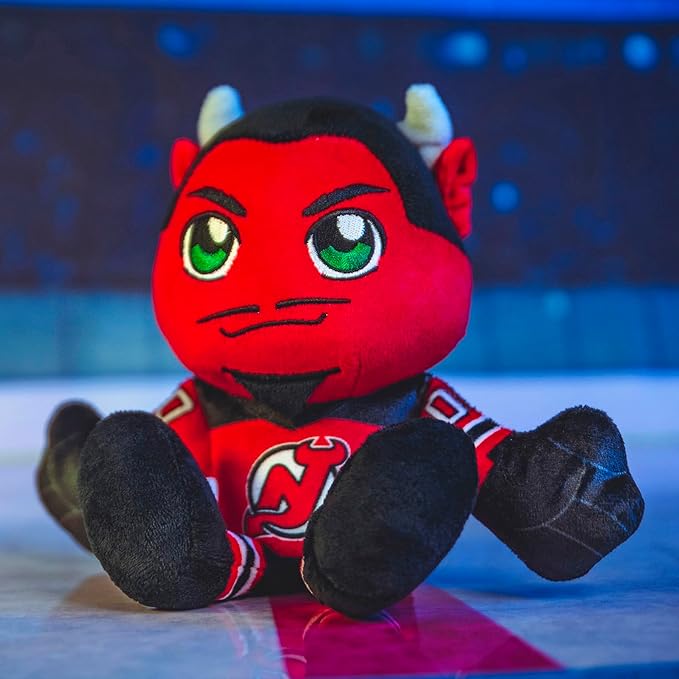 Bleacher Creatures New Jersey Devils The Devil 8" NHL Kuricha Mascot Sitting Plush - Soft Chibi Inspired Mascot
