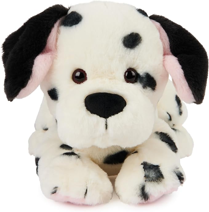 GUND Checkers Dalmatian Puppy Plush, Stuffed Animal Dog for Ages 1 and Up, White/Black, 14”
