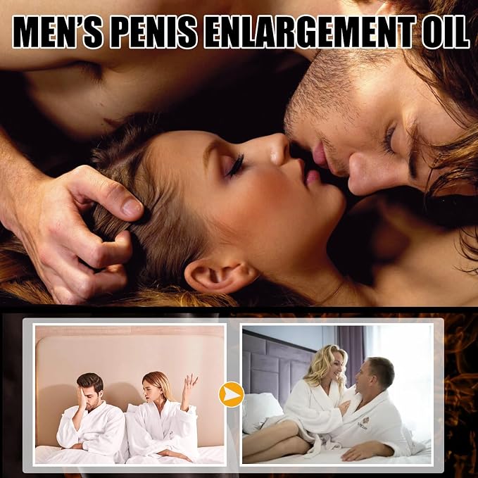 Men Extra Strength Power Essential Oil for Body Massage