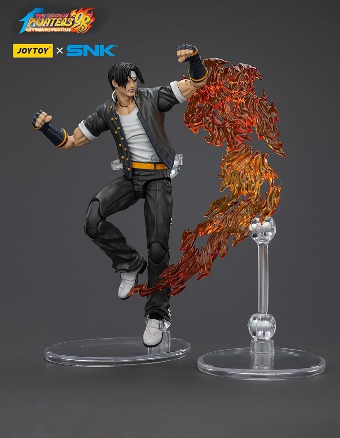 JOYTOY SNK 1/18 Action Figure KOF 98UM Hero Team Kyo Kusanagi Collection Model Birthday Gift JT01420