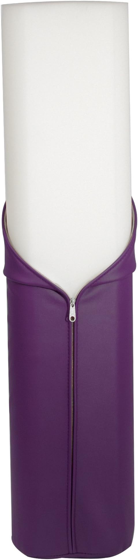 Master Massage 6"x26" 3/4 Round Massage Bolster - Purple, 1count