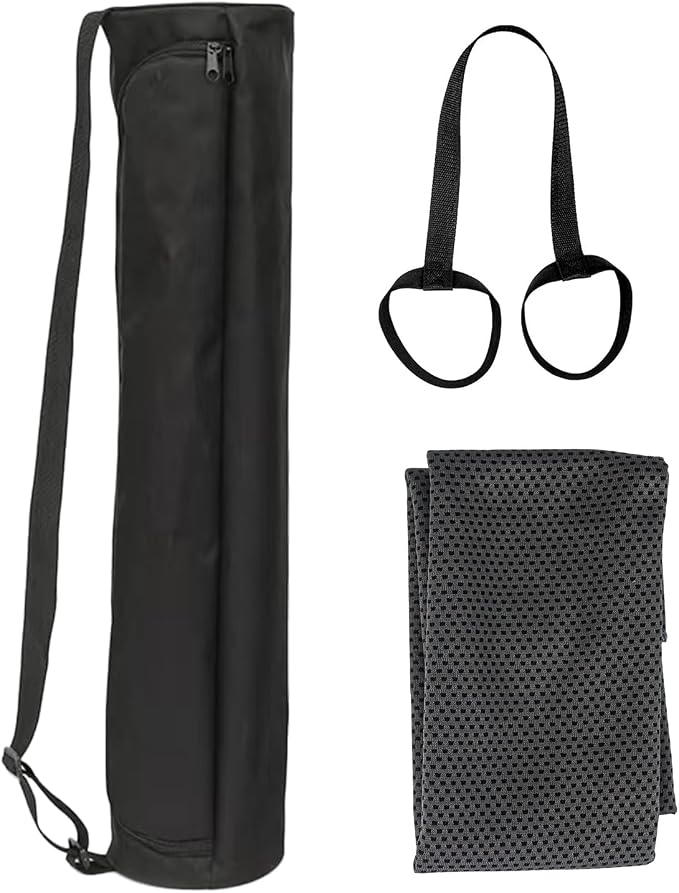EVEME Yoga Mat Bag for Women & Men,Travel Yoga Gym Bag for 1/4" 1/3" Thick Exercise Yoga Mat,Fitness mat bag,sprot mat pouch