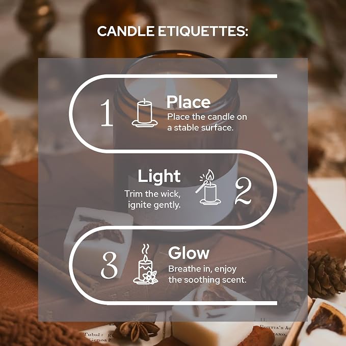 Carnatia Lavender & Cedar Scented Candle – 7 oz | 100% Soy Wax with Cotton Wick | 50 Hour Burn | Aromatherapy Candle for Home, Calm Focus & Relaxation | Gift for Women & Men