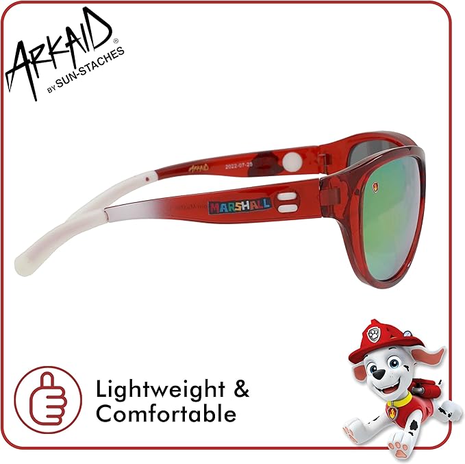 ARKAID PAW Patrol Boys Sunglasses | Chase, Marshall and Rubble | Safe UV400 | One Size Fits Most Kids