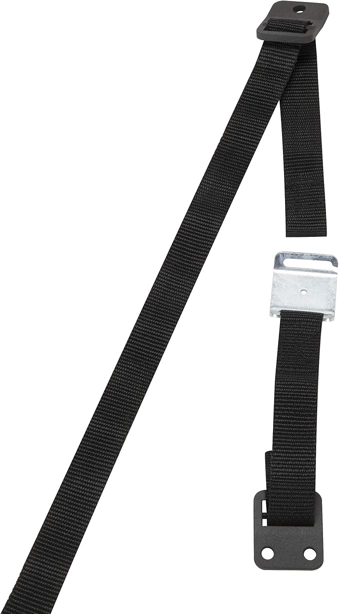 Safety 1st TV & Furniture Safety Straps, Black, Screws Included, 2‑Count (Pack of 3)