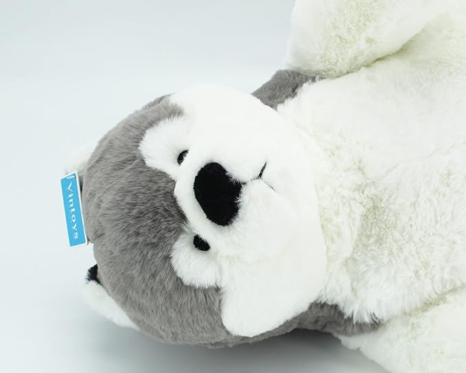 Siberian Husky Dog Plush Big Hugging Pillow Stuffed Cotton Puppy Plush Animals Toy 23"